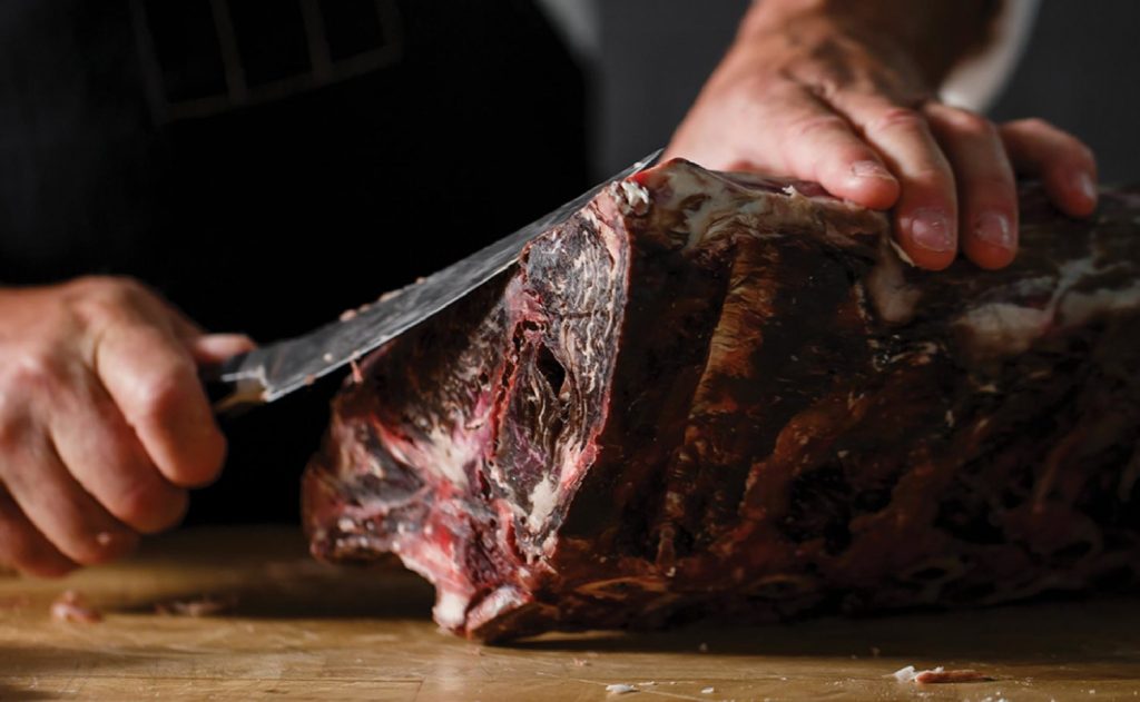What makes dry-aged beef special