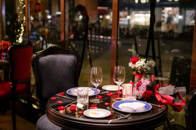 Không gian hẹn hò lãng mạn tại nhà hàng GU