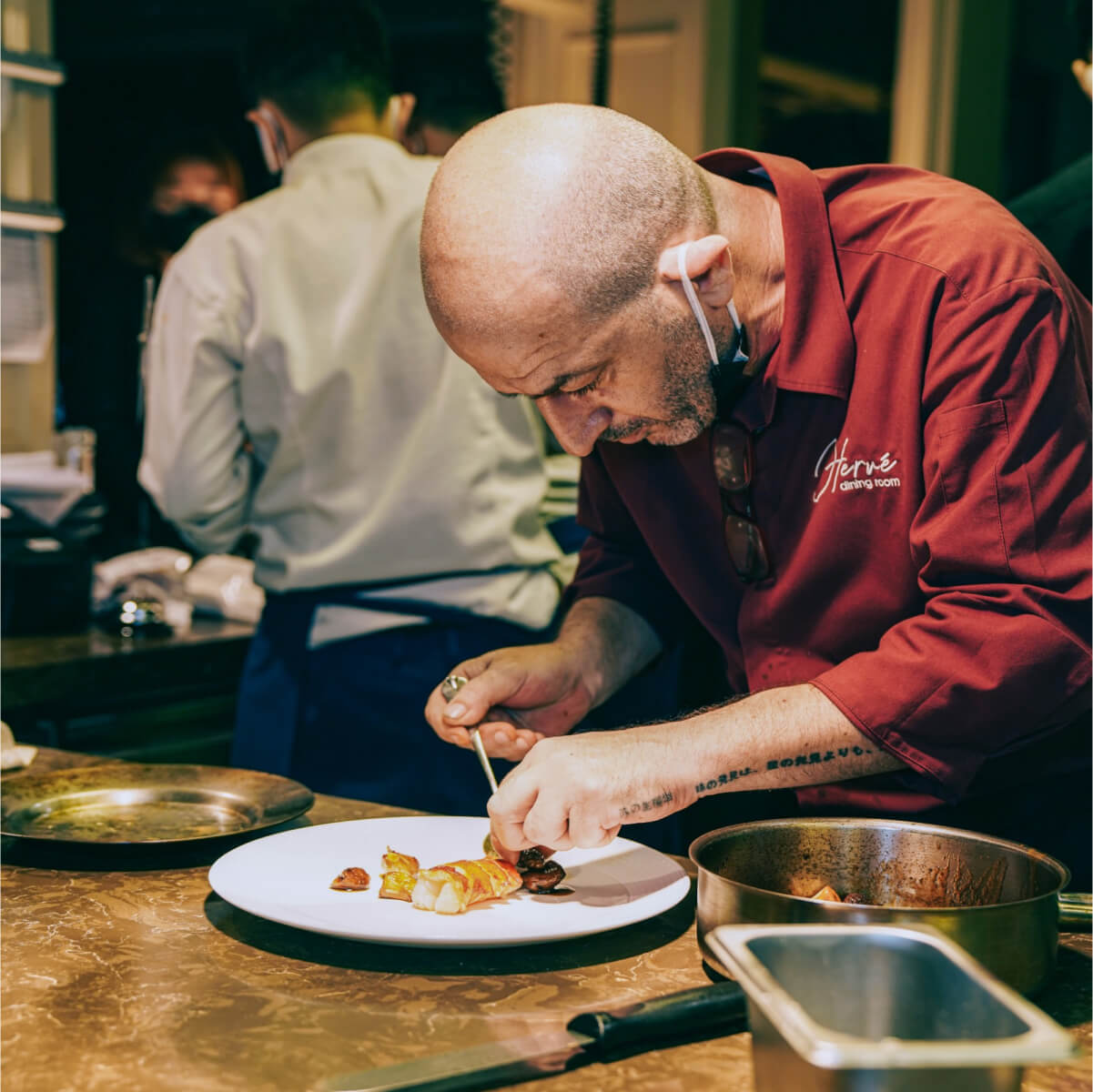 Chef Hervé có nhà hàng đạt Sao Michelin ở Paris hiện đang đồng hành cùng GU Bistronomy